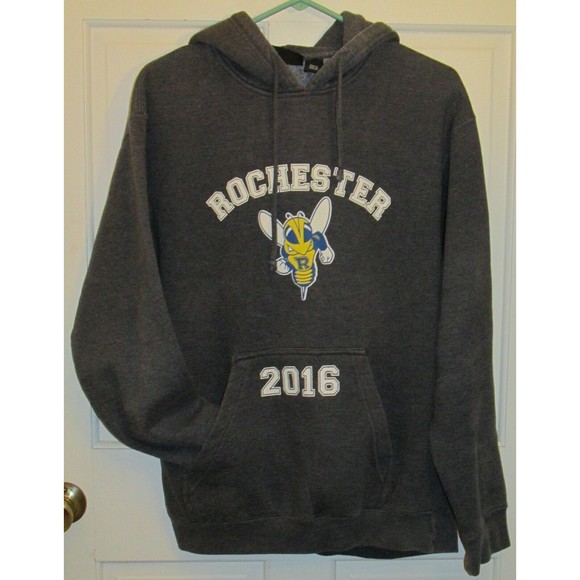 Pennant Unisex University Of Rochester Yellowjackets 2016 Hooded Sweatshirt Sz M - Picture 2 of 9